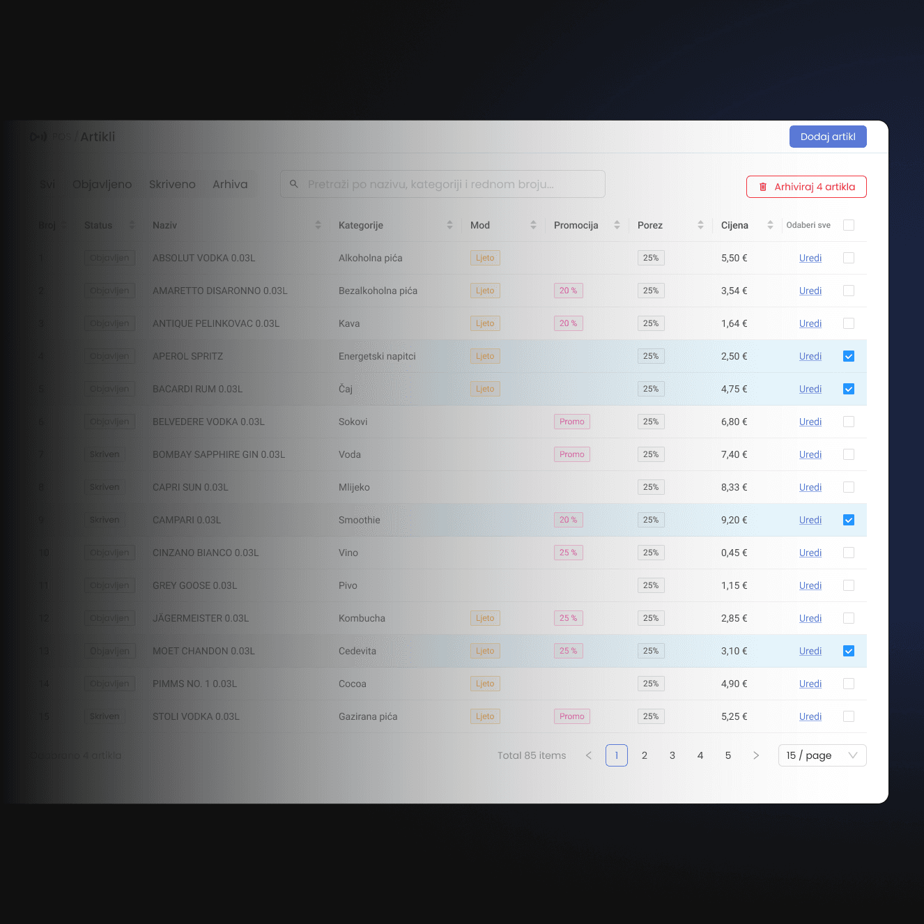 Upravljanje narudžbama